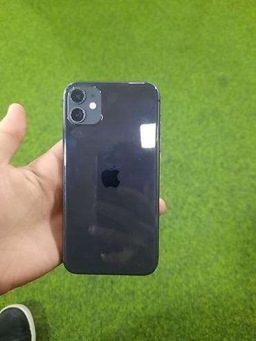 IPhone 11, 64 GB, Qara, Face ID