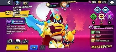 qara canta: Brawl Stars oyunu üçün yüksək səviyyəli hesab satılır. Əsas — 5