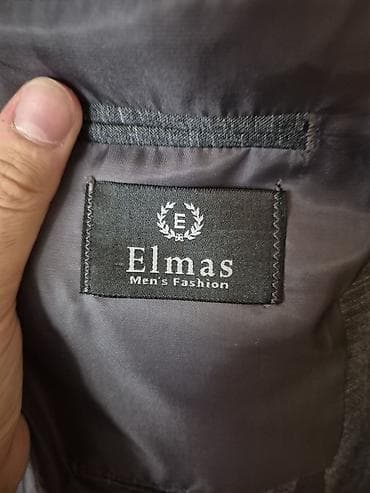 is geyimi: Elmas Men’s Fashion kişi dəsti Şaıvar+Pencək - Ölçü: 52 (etiketdə — 2