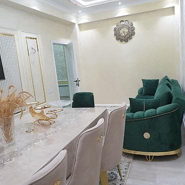 masa və oturacaq: Mənzil Ariz şadlıq sarayının yanındakı yeni tikilmiş binada binanın 3 — 5