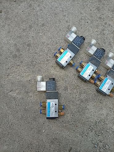 Дом и сад: Pnevmatik solenoid klapanlar – 5/2 yol, bobinli, 220V AC Məhsul — 2