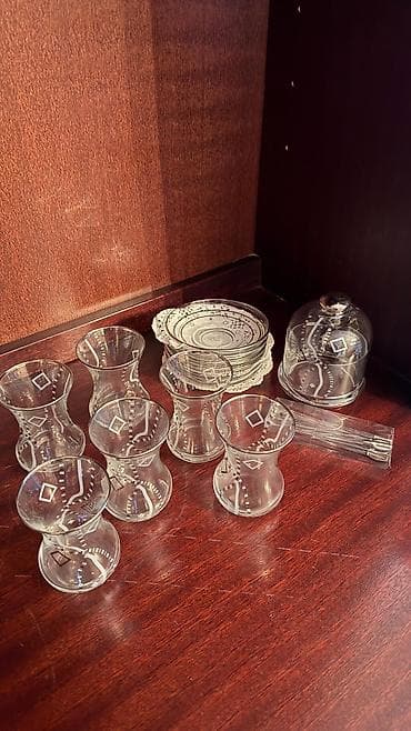 Mətbəx aksesuarları: Çay dəsti, Şüşə — 4