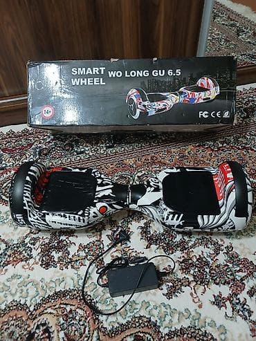 Elektrik nəqliyyatı: SMART WO LONG GU 6.5” balans skuter - Təkər ölçüsü: 6.5 düym - Yaş — 1