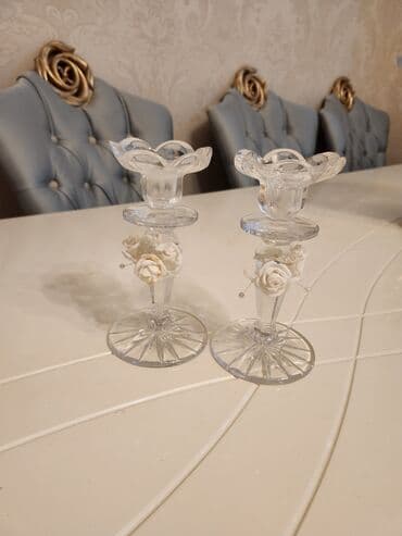 ritual şamlar: Şamdan
2 si bir yerdə 30 azn
çatsız sınıqsız — 3