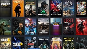 Digər oyun və konsollar: STEAM hesabı satılır, Gta 5, RDR2, Cyberpunk 2077, Witcher 3 və 2 — 2