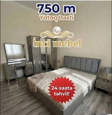 divan olcusu: İkinəfərlik çarpayı, Dolab, Termo, 2 tumba, Azərbaycan, Yeni — 1