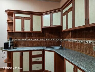 mat metbex mebelleri: Mətbəx mebeli dəsti - Künc yerləşimli modul sistem: yuxarı və aşağı — 4