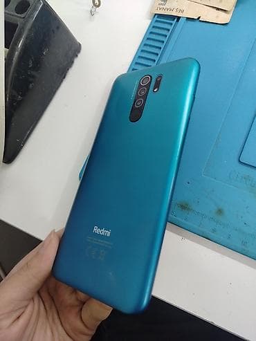 Redmi 9, 64 GB, rəng - Mavi, Barmaq izi