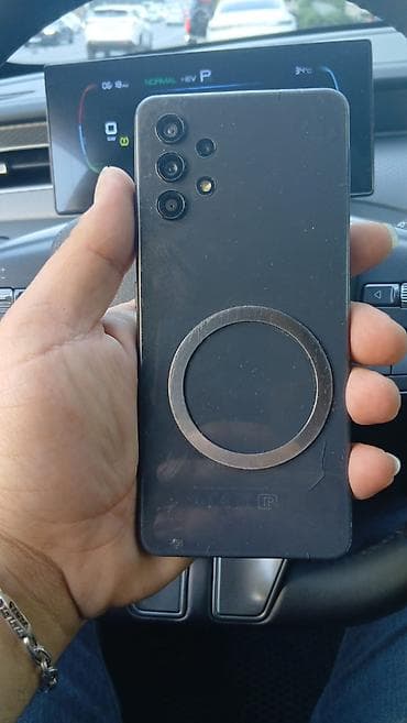 micro qulaq: Samsung Galaxy A32, 128 GB, rəng - Qara, Sensor — 1