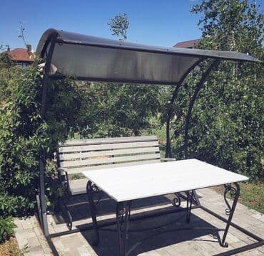 Yelləncəklər: Yeni, Skamya-yelləncəl, Zontikli, Metal — 15