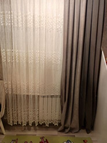 Продаётся тюль и шторы.В отличном состоянии lalafo.az -da Продаётся тюль и шторы.В отличном состоянии