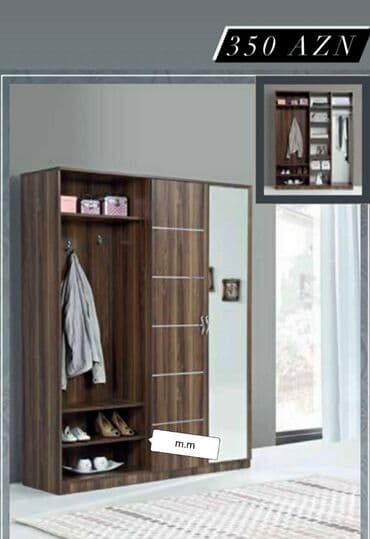 Dolablar: Yeni, Açılan, 3 qapılı Düz dolab, Dəhliz dolabı, Azərbaycan — 3