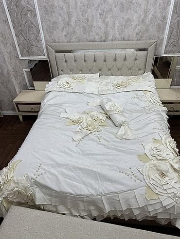 madeyra yataq destleri: İkinəfərlik çarpayı — 2
