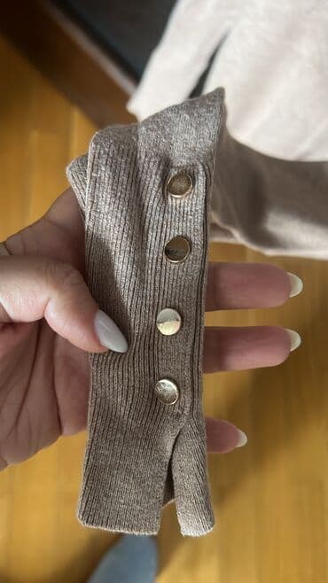 maral şəkilli qadın sviterləri: Sviter, Zara, S, rəng - Bej — 1