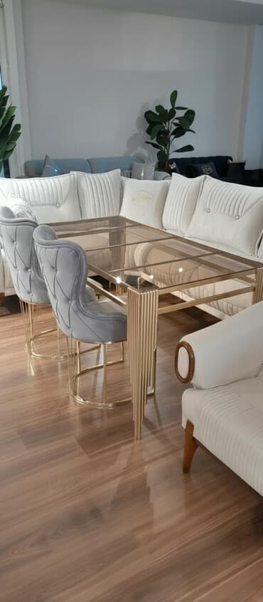 Şüşə masa.Türkiyə istehsalı. Anbardan satış