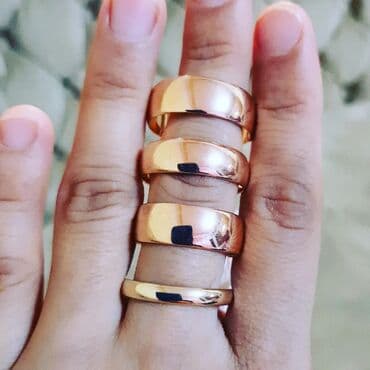 Alyans, Üzük, Çəhrayı qızıl, 583 Əyar, Qaşsız