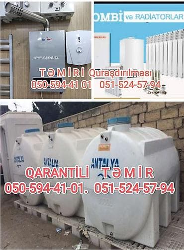 kondisioner ustasi gence: Plasmas çənlərin təmiri — 1