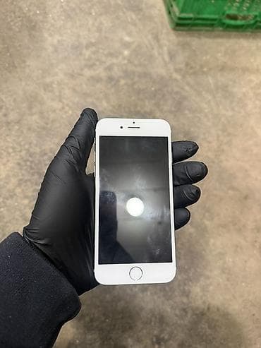 iphone 6 plus üz ekran: IPhone 6, Gümüşü, Barmaq izi — 1