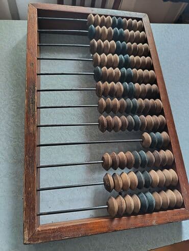 Qədimi Sovetdən Qalma Təzə Böyük ölçülü Hesablayıcı şotka