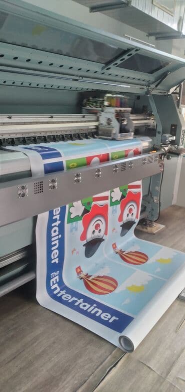 printerlər satisi: Bu böyük formatlı çap maşını reklam bannerləri, afişalar, avtomobil — 1