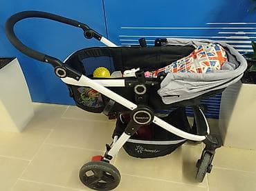 Аксессуары для колясок: Uşaq kalyaskasi satılır, çox funksiyalıdir, səliqəli istifadə olunub — 1