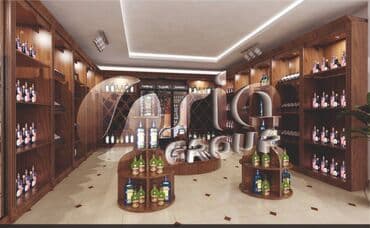 Şərab evi vitrin mebel sifarişi