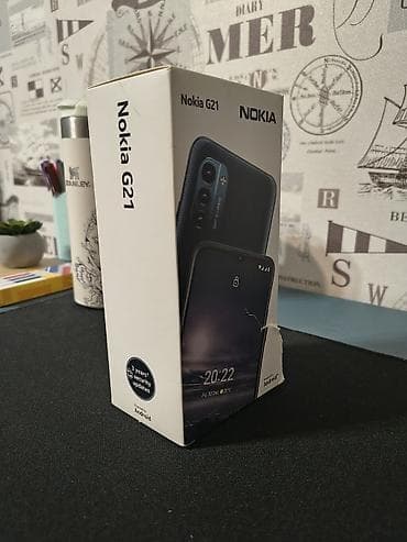redmi not 7 pro: Nokia G21, rəng - Boz, Barmaq izi — 2