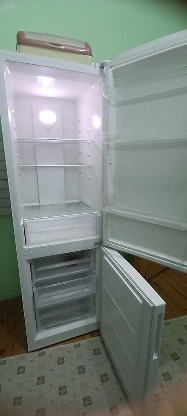 ova su filteri: İşlənmiş 2 qapılı Hoffman Soyuducu Satılır, rəng - Ağ, Dolab içi — 2