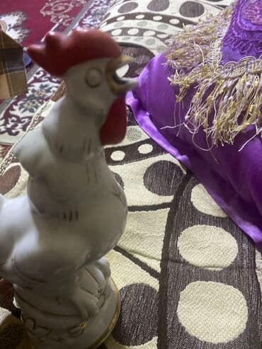 Fiqur, Keramika, rəng - Ağ