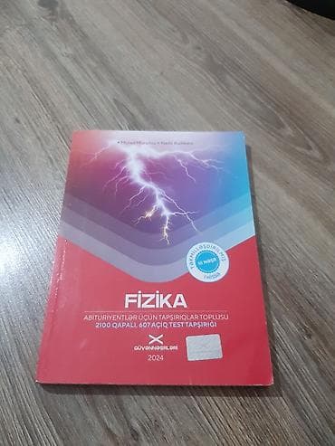 Velosiped ehtiyyat hissələri: Məhsul: “Fizika – Abituriyentlər üçün tapşırıqlar toplusu” (Güvən — 1