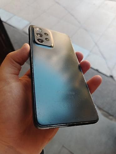 stereo: Samsung Galaxy A52, 128 GB, rəng - Qara, Barmaq izi — 1