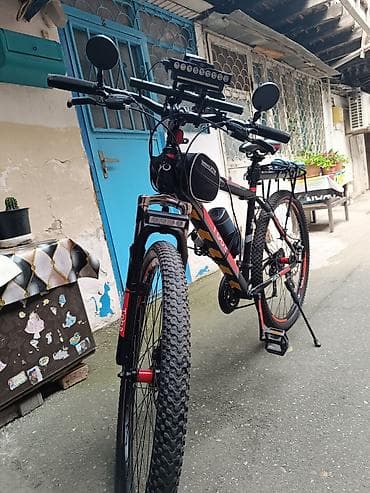 Toba şəhər/dağ velosipedi – tam təchizatlı Xüsusiyyətlər: - 27.5" — 9