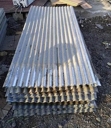 Şifer, Dəmir, İşlənmiş