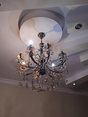 Çılçıraq, 8 lampa, Metal