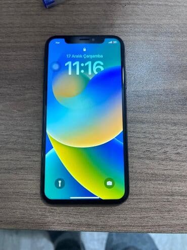 komputer ekranı: IPhone X, 64 GB, Qara, Face ID — 1
