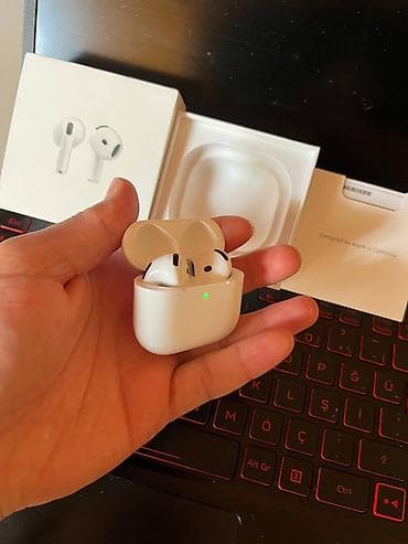 islenmis printer satisi: Simsiz (Bluetooth) Qulaqcıqlar, Apple, rəng - Ağ — 2