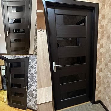 qapi taxta: İşlənmiş Otaq qapısı 80x200 sm Ünvandan götürmə — 1