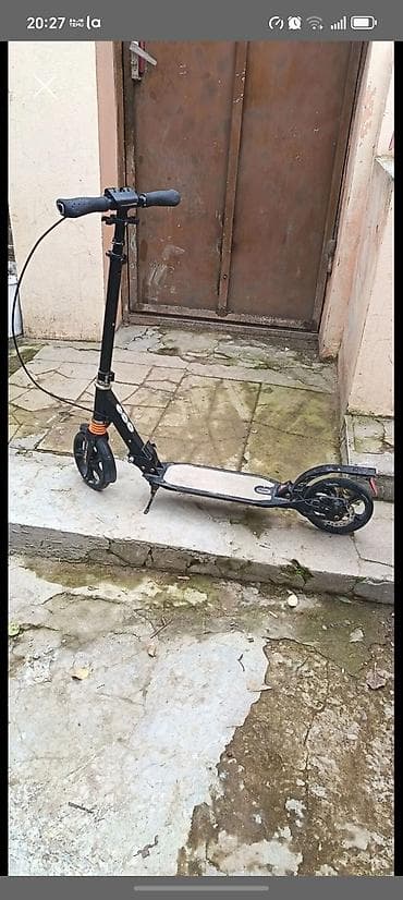 Şəhər üçün yığcam və praktiki skuter - Mexaniki (elektriksiz) şəhər