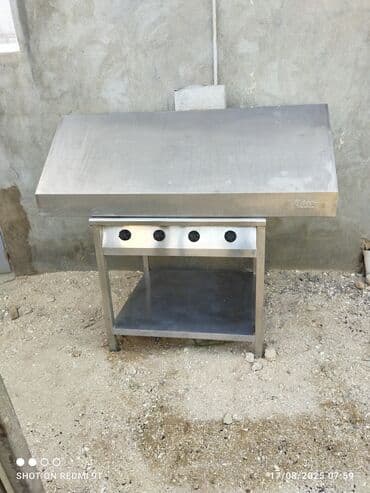 ev sobasi: Plitə Qazlı, Ayrıca dayanan, 4 gözlü, İşlənmiş — 3