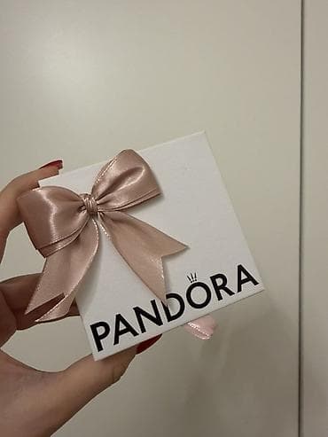 qizil qolbaqlar: Pandora Sparkling Heart Tennis Bracelet – orijinal (istifadə — 2