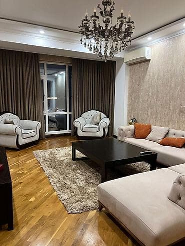 studio menziller: İcarəyə verilir 3 otaqlı yeni tikili 130 m², Şah İsmayıl Xətai m — 1