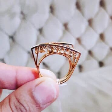 tək qaş: Toy, Üzük, Pandora, Sarı qızıl, 585 Əyar, Qaşsız — 2