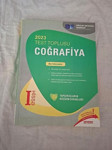 mirvari per page 40: Coğrafiya 2023cü il test toplusu.Qiymət 4 manat.✅️(8 — 1