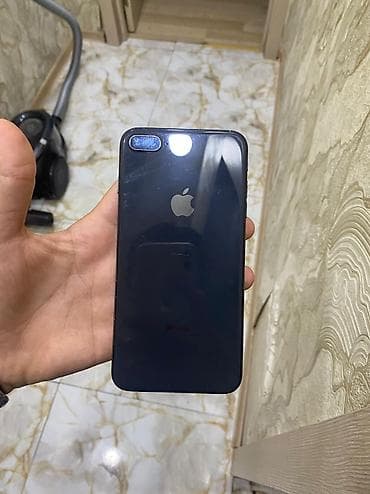 ikinci el s23 ultra: IPhone 8 Plus, 64 GB, Qara, Barmaq izi — 1