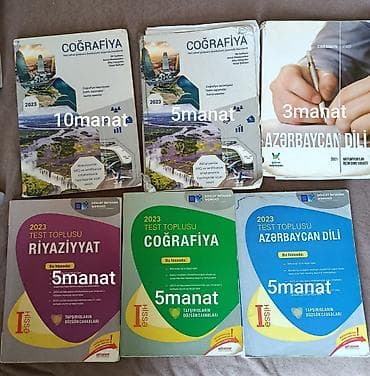 Məzmunca zəngin imtahan hazırlıq kitabları və test topluları — 2