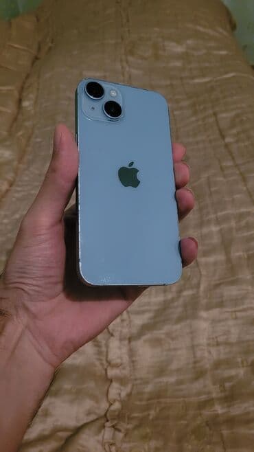 телефон fly wifi: IPhone 14, 128 ГБ, Голубой, Face ID — 1