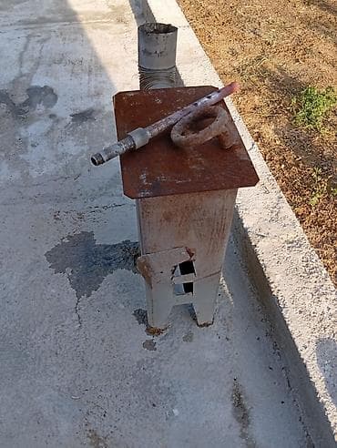 Metalkorpus sobası – qaz turbasi ilə işləyir qazın turbasida — 3
