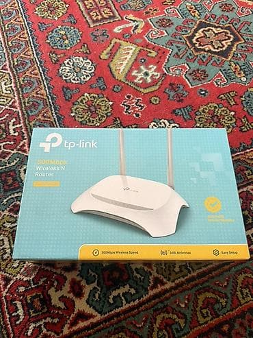 Elektronika: TP-Link TL-WR840N simsiz N router - Simsiz sürət: 300Mbps (2.4GHz) - — 2