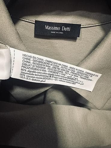 polu tange: Polo köynək, Massimo Dutti, M, rəng - Boz — 7