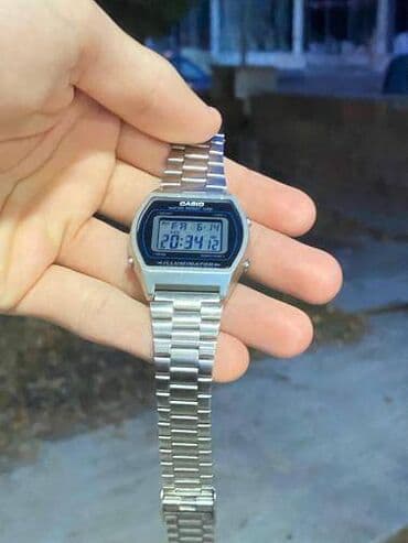 adidas qaçış üçün qadın krossovkaları: Qol saatı, Casio — 2